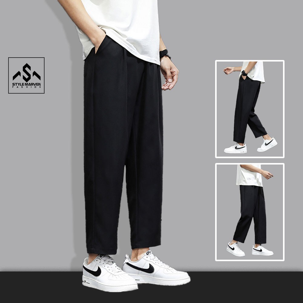 Quần kaki nam ống suông STYLE MARVEN phối túi năng động - QUAN SM005C