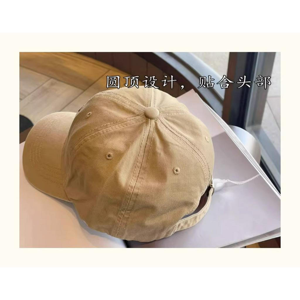 Mũ Lưỡi Trai Mềm Thêu Chữ Phong Cách Hàn Quốc Cho Nam Nữ