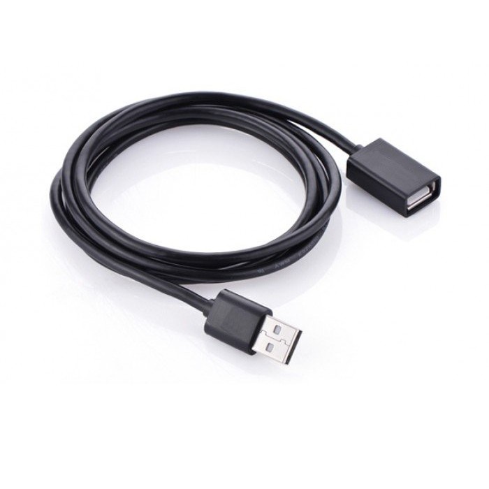 Cáp USB nối dài 2.0 Kingmaster KM046 - dài 1.5m (Đen)