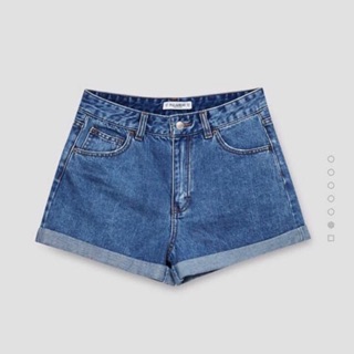 Quần short jeans nữ dáng A pullbear xuất xịn