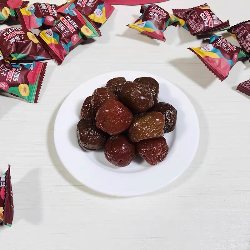 Ô mai hoa quả mix vị mận tím, mận đỏ, việt quất , cherry Gói 408Gram