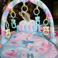 Thảm chơi piano có nhạc đèn