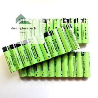 Combo vỉ 10 viên pin li-ion panasonic ncr18650a 3.7v/4.2v 6800mah