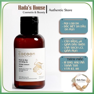 Nước Cân Bằng Da Cocoon Winter Melon Toner Bí Đao 140ml