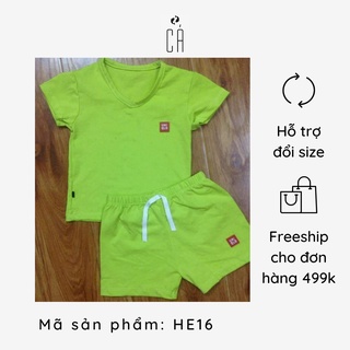(ẢNH THẬT) SET BỘ THUN CHO BÉ TRAI/GÁI 8-23KG