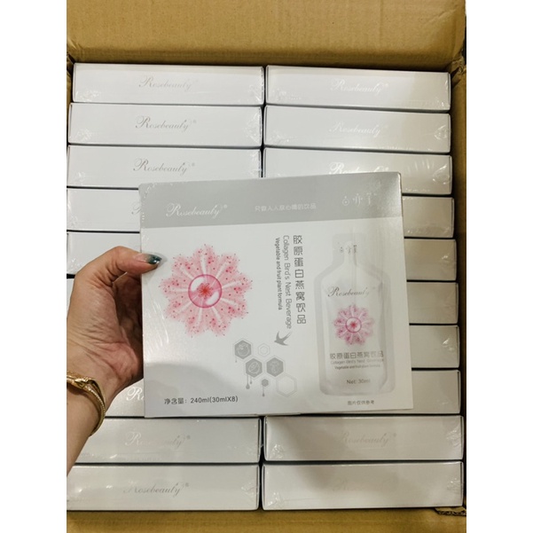 Collagen Yến Rose Beauty (1 hộp 8 gói)