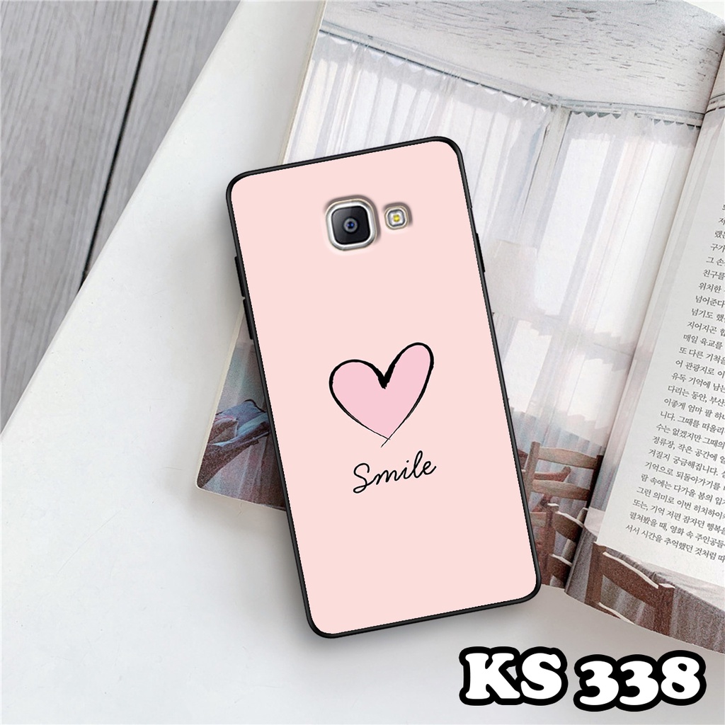 Ốp lưng Samsung A9 Pro - Samsung C9 Pro - Ốp in hình LoveSmile - Chất liệu TPU cao cấp chống sốc bảo vệ máy