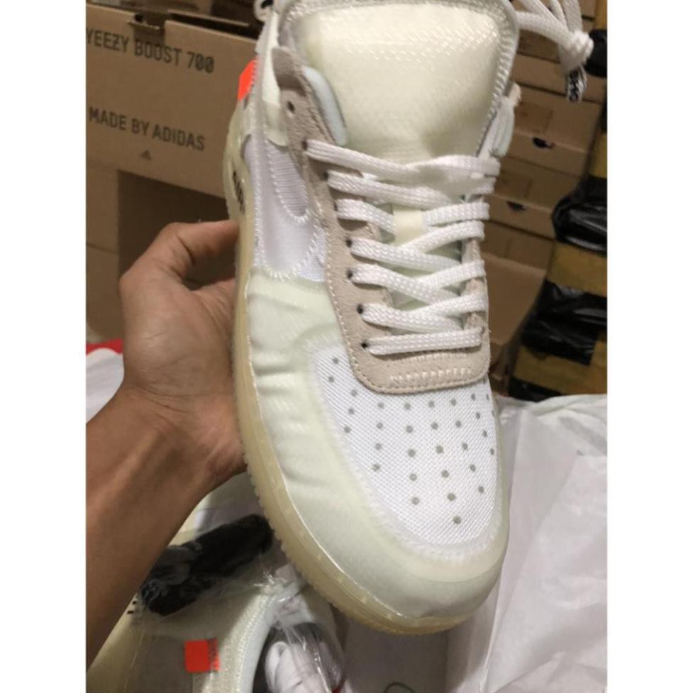 🍀 ( Deal 11-11) (Xả Hàng Đón 2020). [GeekSneaker] Giày Air Foce 1 OFF WHITE ": hàng Chuẩn ↺ ¹ . - Az1