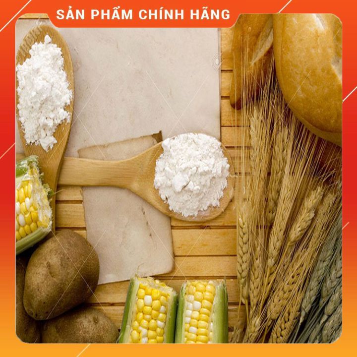 Tinh bột bắp nguyên chất  túi zíp 100gr, tạo độ sánh cho món chè, món súp