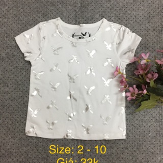 Áo thun trẻ em 8-34kg