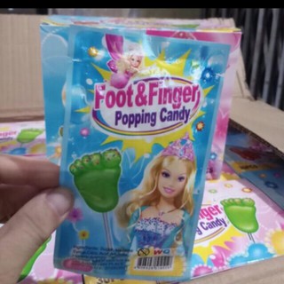 Hộp kẹo mút bàn chân