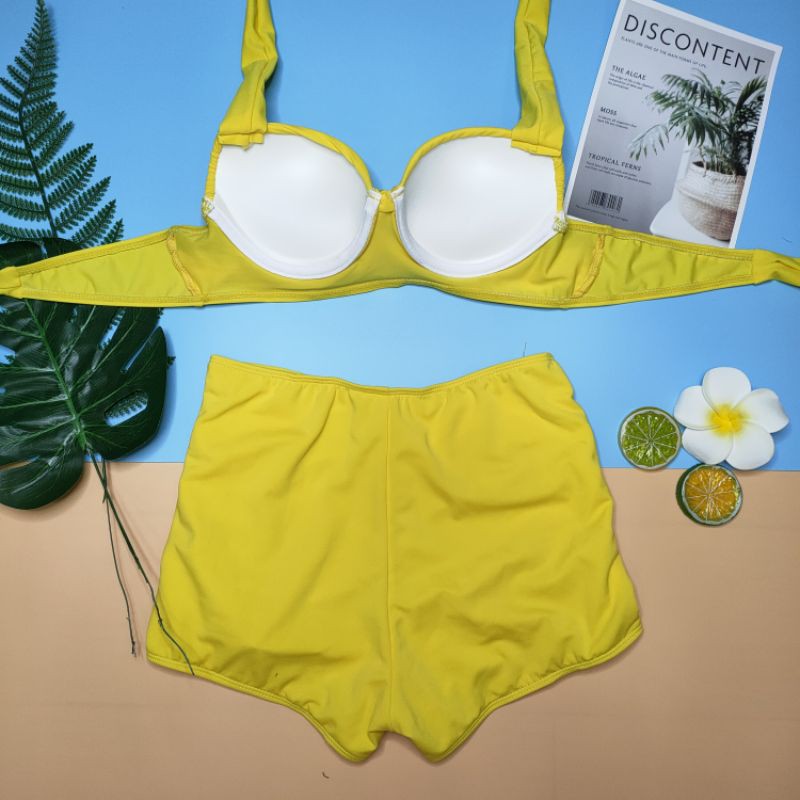 Đồ Bơi Nữ Hai Mảnh Quần Đùi Mặc Đi Biển Bin Sport BHV053 | BigBuy360 - bigbuy360.vn