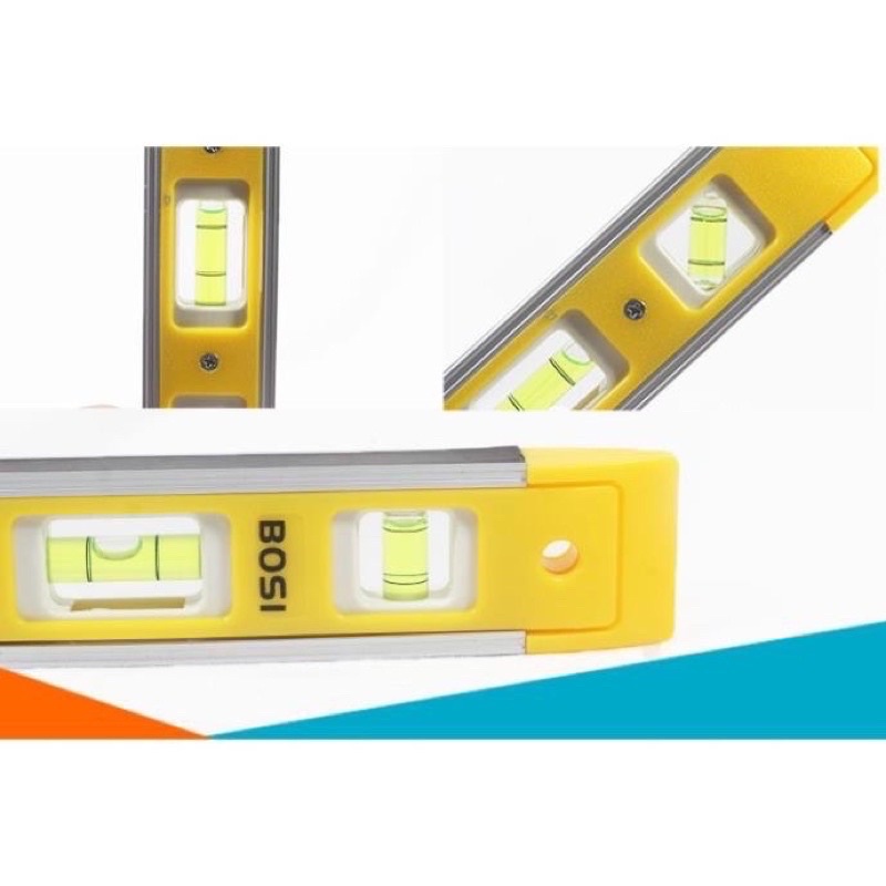 Thước thủy livo bosi có nam châm 23cm đo góc nghiêng, điều chỉnh độ cân bằng của mặt phẳng loại tốt