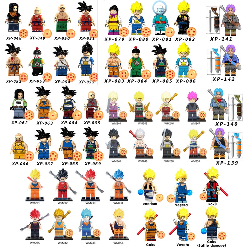 Mô Hình Nhân Vật Son Goku Torankusu Vegeta Trong Phim Bảy Viên Ngọc Rồng