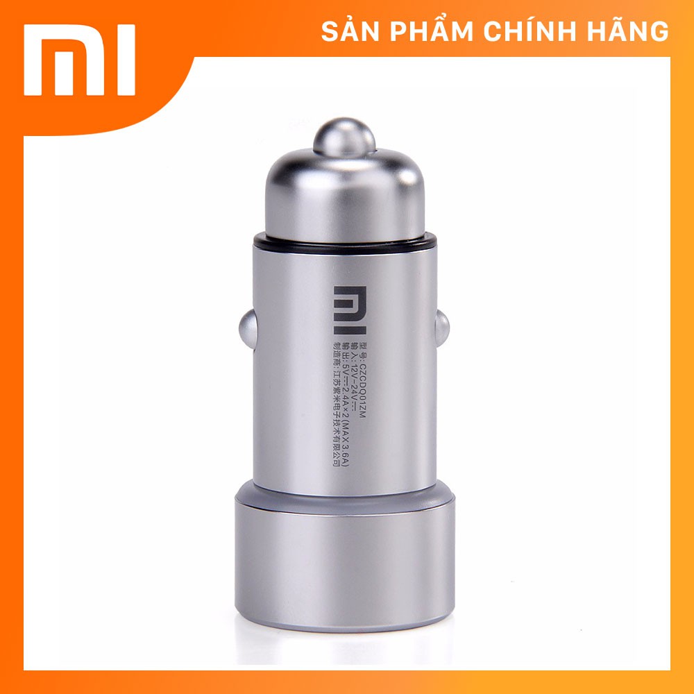 Tẩu sạc ô tô Xiaomi 36W (2A1C) hỗ trợ sạc nhanh QC3.0
