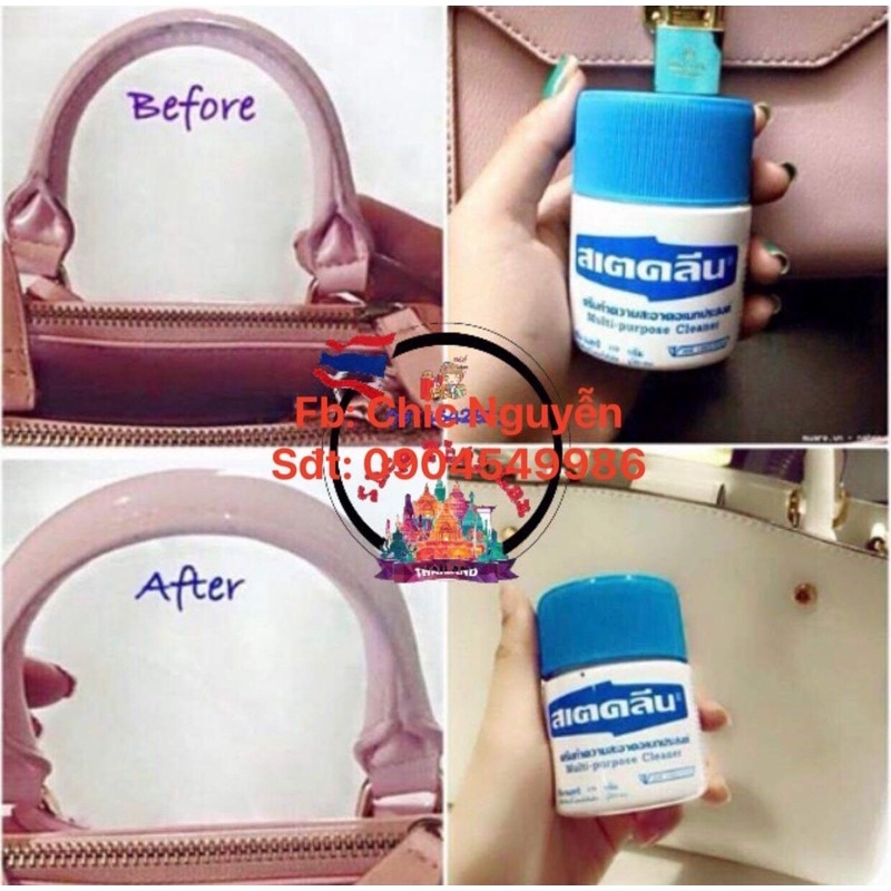 KEM TẨY DA TÚI XÁCH, GIẦY, ÁO DA SIÊU TRẮNG