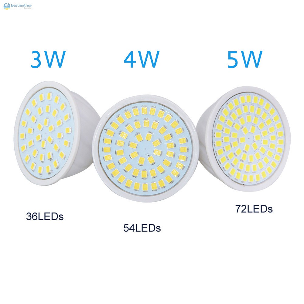 Đèn LED chiếu điểm 36/54/72 bóng E27 GU10 MR16 3W 4W 5W 2835 SMD 110V 220V