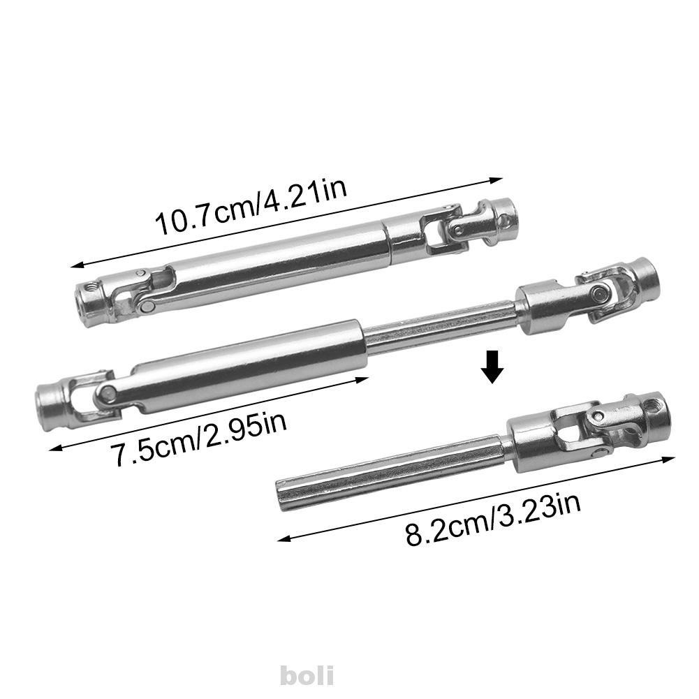 2 Trục Truyền Động Bằng Thép Không Gỉ 110-155mm Scx10 D90 Tỉ Lệ 1: 10