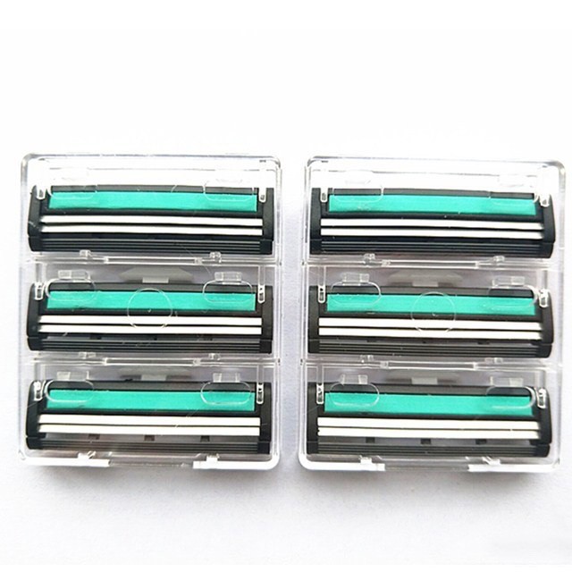 Bộ dao cạo râu lưỡi kép kèm 36 đầu thay có dao lam