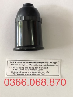 Đui đèn xoáy LiOA E27