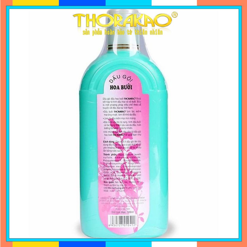 Dầu Gội ThoraKao Hoa Bưởi 500ml