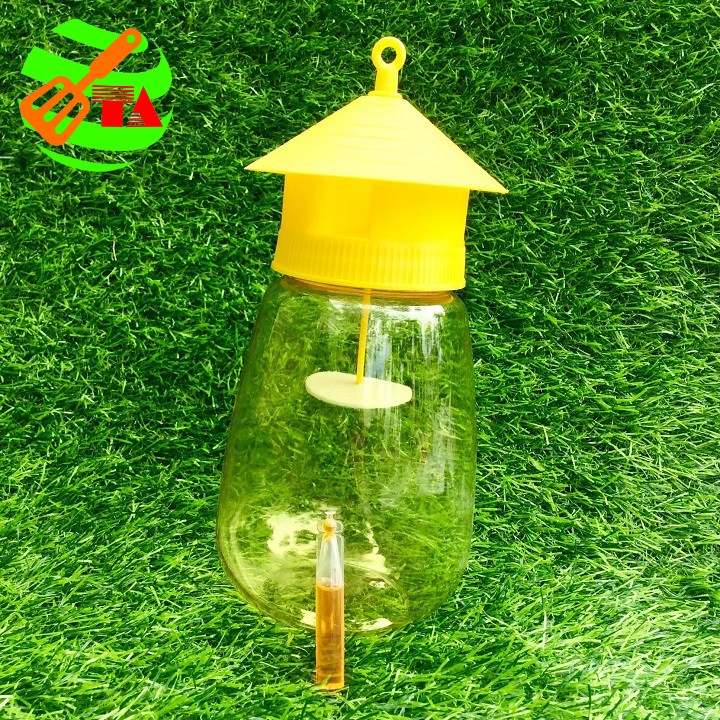 Lồng bẫy ruồi vàng sinh học kèm 1 tuýp thuốc dẫn dụ ruồi vàng