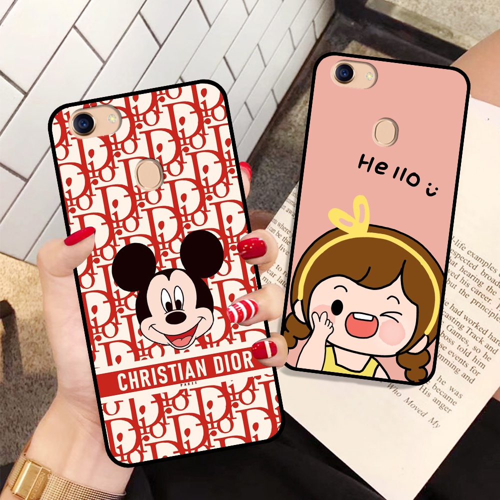 Ốp Oppo F5 / F5 Youth / F7 / F7 Youth in hình mickey, hổ, kingtiger siêu rẻ T19 - T24