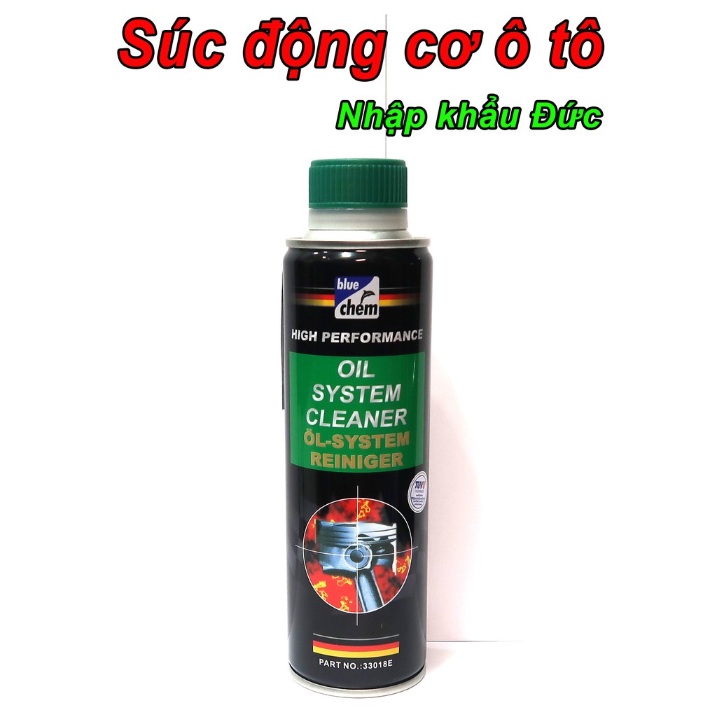 Súc động cơ ô tô Bluechem nhập khẩu Đức (250ml - cho cả ô tô máy xăng hoặc dầu)