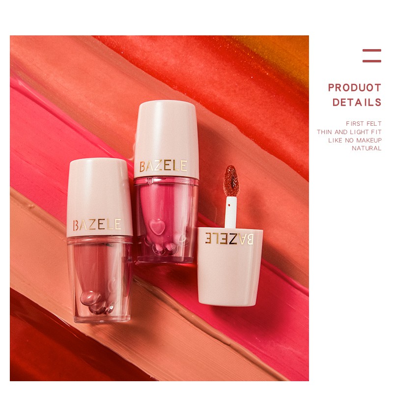 Son tint Pudaier thiết kế hình chân mèo kháng nước lâu trôi với 14 màu 30g