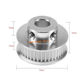 Puly bánh răng nhôm 30 răng-xl-các trục 5,6,10,12,20mm