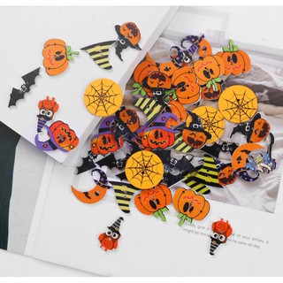 Nút gỗ chủ đề Halloween