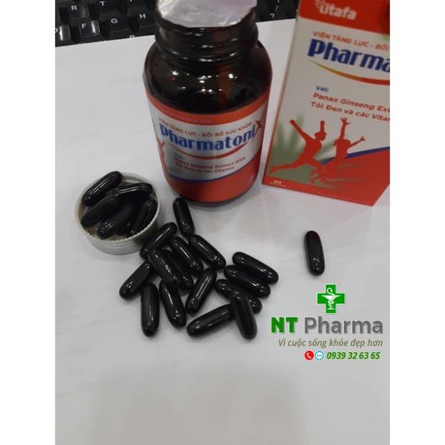 Pharmatoni X - Viên uống tăng cường sinh lực, bồi bổ sức khoẻ