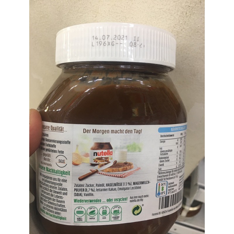 Bơ hạt phỉ-nutella # NUTELLA 750 NHẬP KHẨU #nutella 950g # Sô cô la 950g # Sô cô la 750g