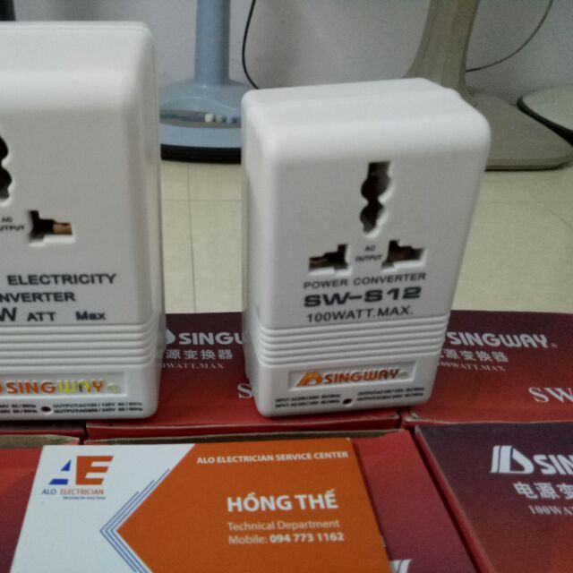 Bộ đổi điện 110V sang 220V loại 100W