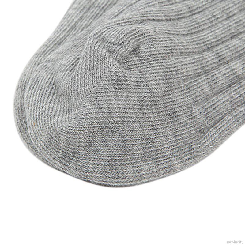 1 cặp tất dài đính nơ viền ren dễ thương cho bé gái