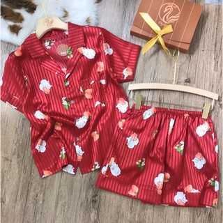 Bộ pijama lụa gấm siêu hot