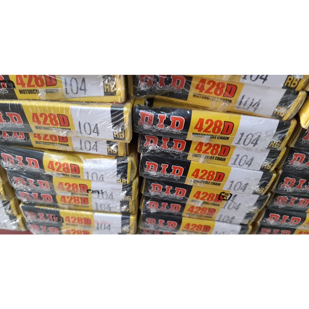 B2  Sên Vàng JP DID 428D 9 Ly - 428HD - 122L - 130L - Made in Japan DID Ya R15 V3 - FZ150 - Exciter150