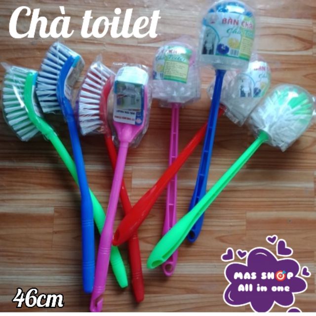 Cây chà bồn cầu (toilet) cọ rửa nhà tắm - nhà vệ sinh