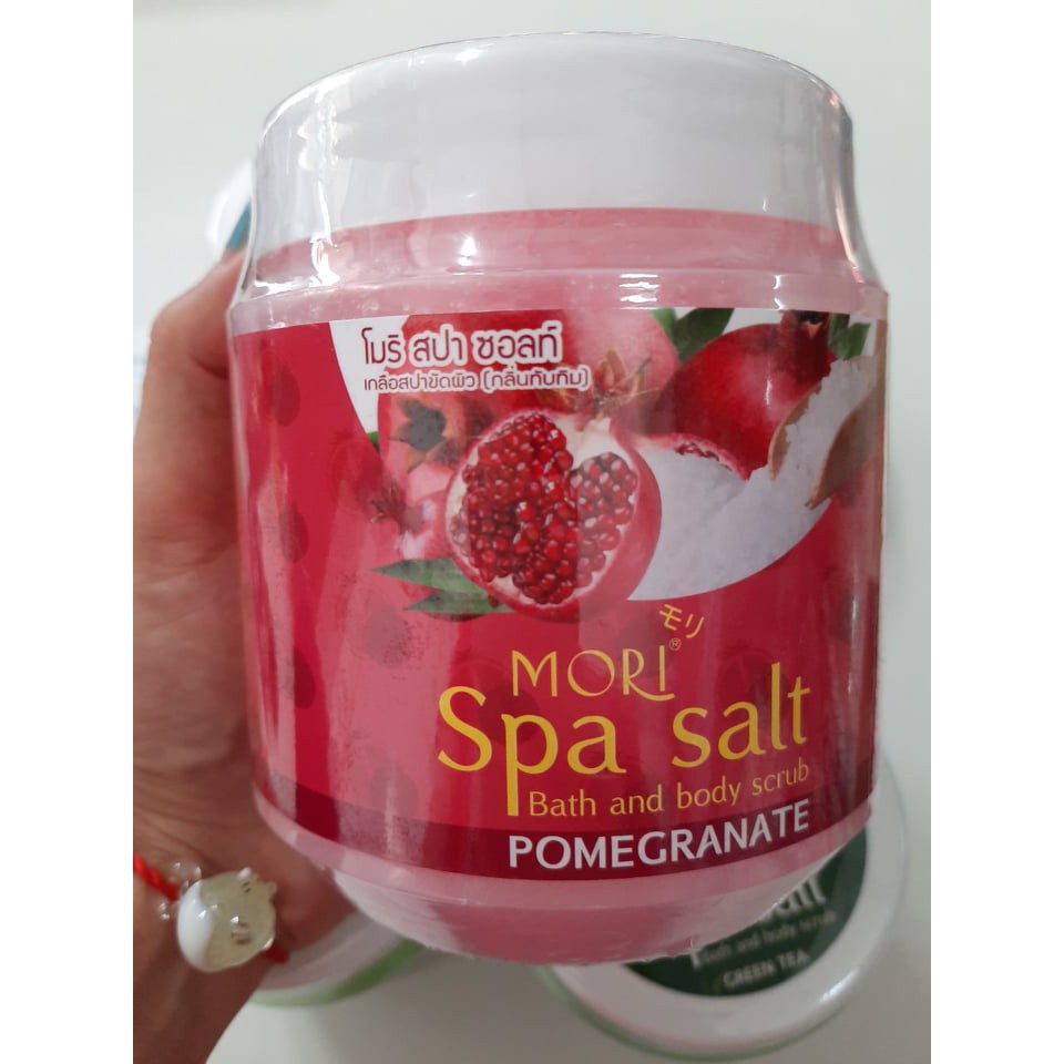 Muối Tắm Tẩy Tế Bào Chết Mori Spa Salt Bath &amp; Body Scrub 700g