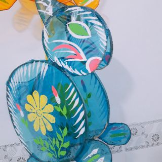 Lồng đèn Trung thu giấy kiếng hình con thỏ