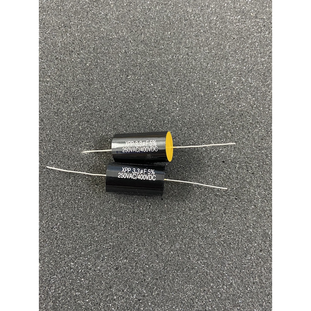 Tụ lọc phân tần cản loa treble 3.3uf 400v hàng cao cấp