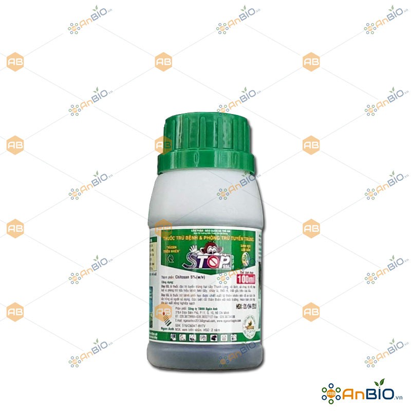 Thuốc trừ bệnh cây STOP 5SL Chai 100ml ĐẶC TRỊ TUYẾN TRÙNG THANH LONG - A4.1039