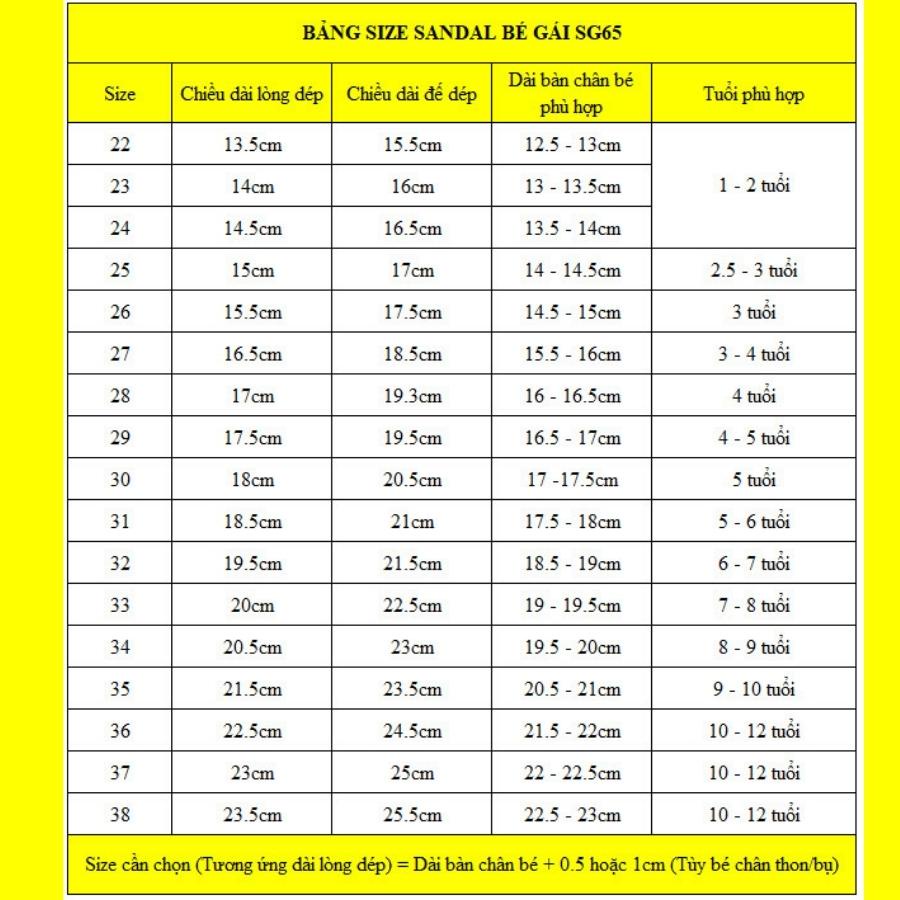 Dép quai hậu sandal bé gái gắn nơ duyên dáng và dễ thương cho trẻ em 1 - 12 tuổi đi học đi biển phong cách Hàn Quốc SG65