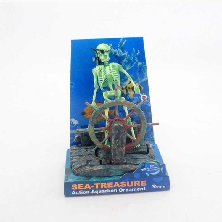 Bể cá cảnh bể cá trang trí bể cá cá cá ếch săn cá trong bể cá 100 kho báu trang trí