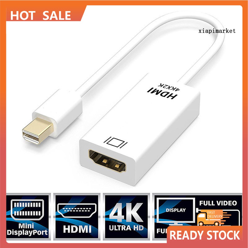 Bộ Chuyển Đổi Mini Displayport Dp Sang Hdmi 4kx2k Cho Macbook Pro Air