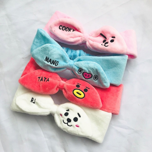 Băng đô BT21 Tata Cooky Chimmy Shooky Mang Koya RJ phiên bản 2020