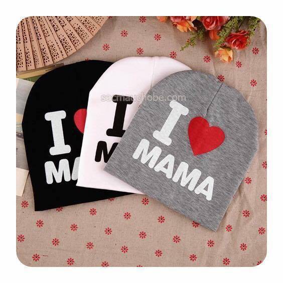 Sỉ 10 mũ I LOVE PAPA , I LOVE MAMA