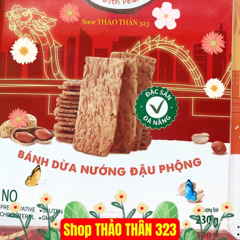 T07/2024- Bánh Dừa Nướng TOP COCO 230g - Đặc Sản Đà Nẵngu