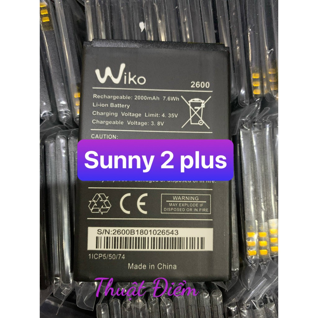 pin sunny 2 plus / wiko 2600