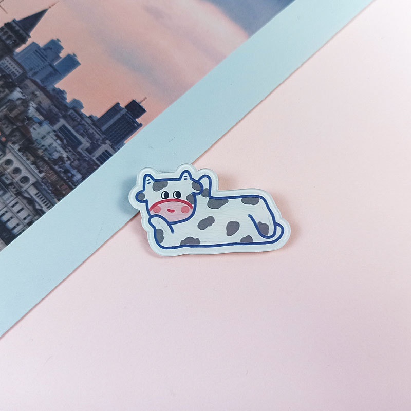 Pin cài áo cute sticker phụ kiện trang trí áo balo túi vải LOT STORE ST100